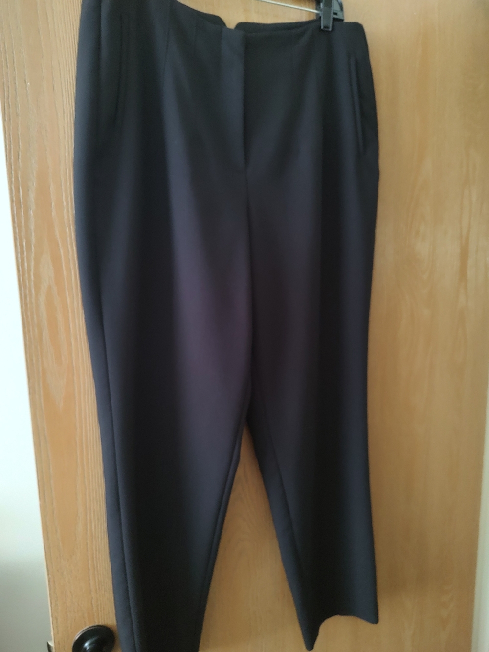 Nine West Black Straight Leg Dress Pants